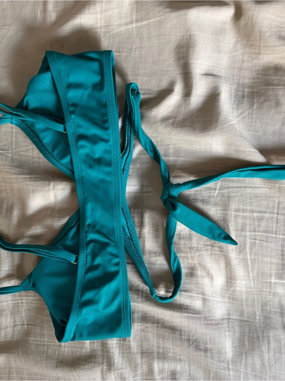 Xhilaration Teal Wrap Bikini Set - Women Swim